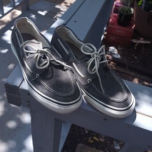Sperry blue and Grey Nautical loafers